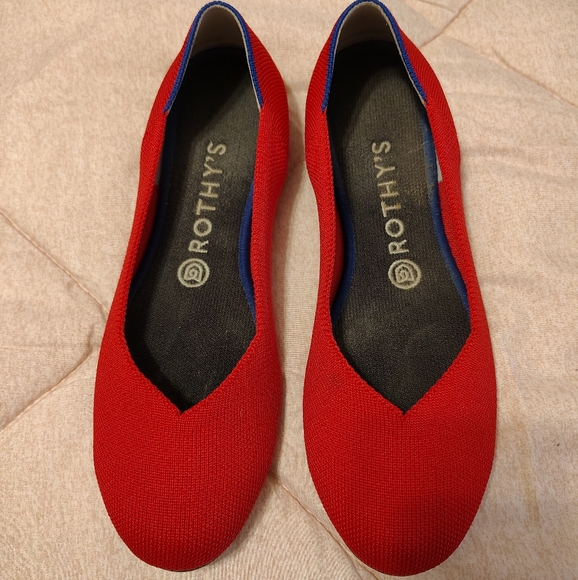 Red Rothy's ballet flat - Picture 10 of 12